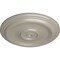 Ekena Millwork Traditional Ceiling Medallion (Fits Canopies up to 2 3/4"), Hand-Painted Pearl White, 12"OD x 1"P CM12TRPWS - alternate 2